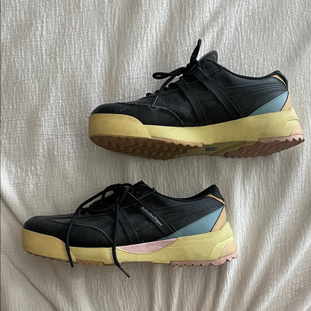 Onitsuka Tiger Colorblocked Platform Sneakers